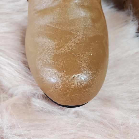 Rue21 Slouchy Camel Ankle Boots - Picture 5 of 8